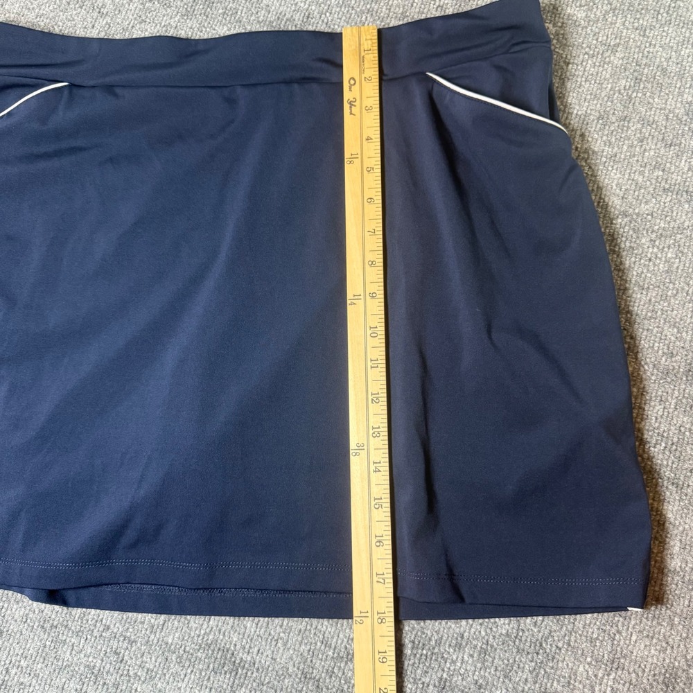 Ruby Rd Women's XL Skort Athletic‎ Golf Tennis Skirt Blue Activewear Navy Blue - Picture 6 of 6
